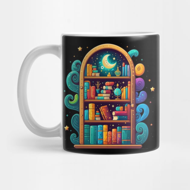 Magic Bookshelf by UnrealArtDude